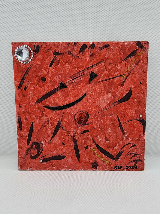 Reiki- Infused Art- Rojo