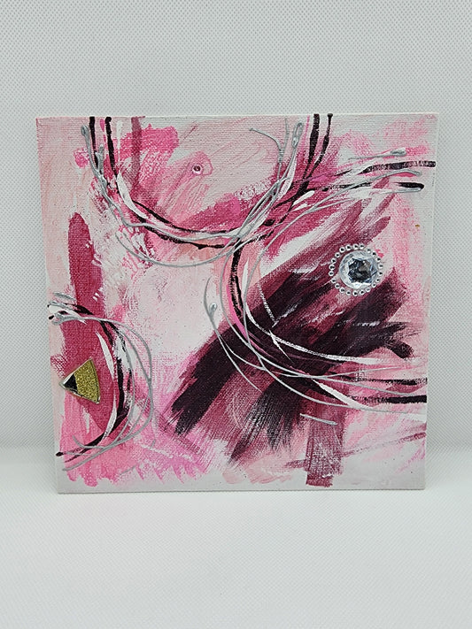 Reiki- Infused Art- Rosado