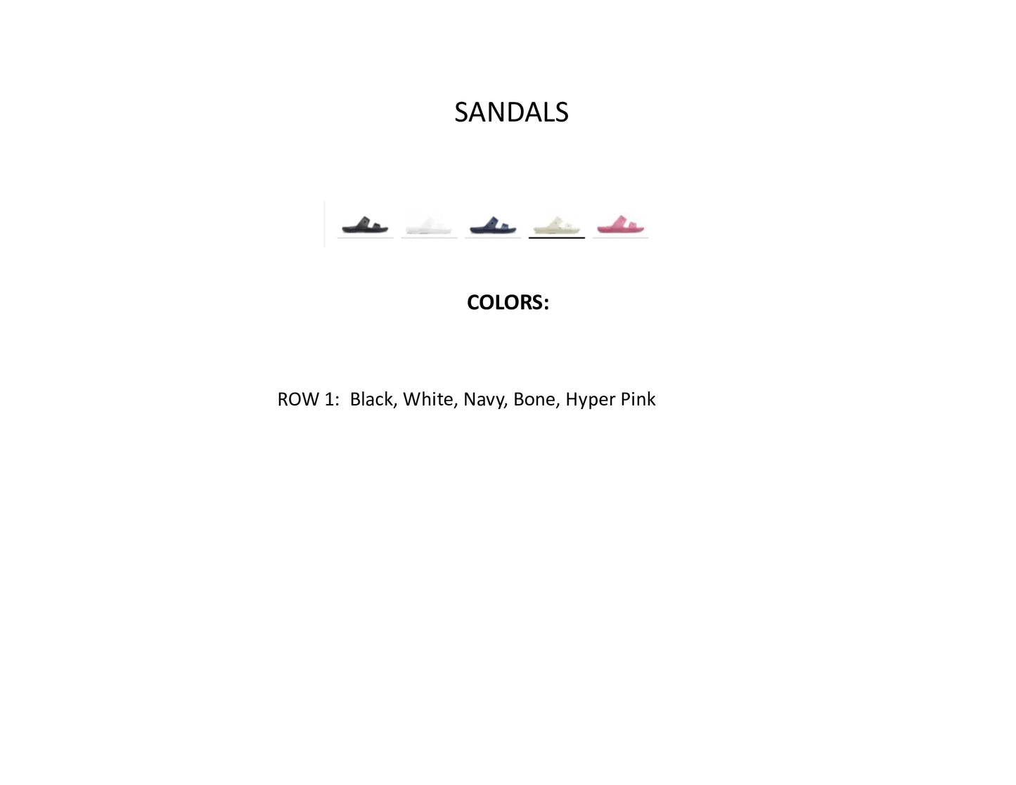 Custom Designed Sandals