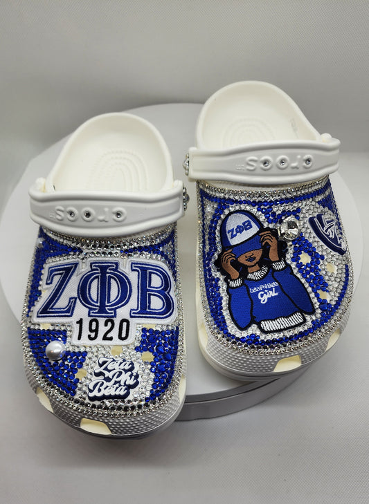 SORORITY COLLECTION-  Zeta Sorority Shoes