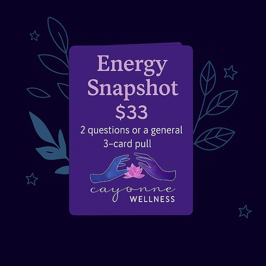 CLARITY READING- Energy Snapshot