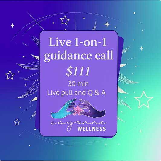 LIVE SESSIONS- Live 1-on-1 Guidance Call