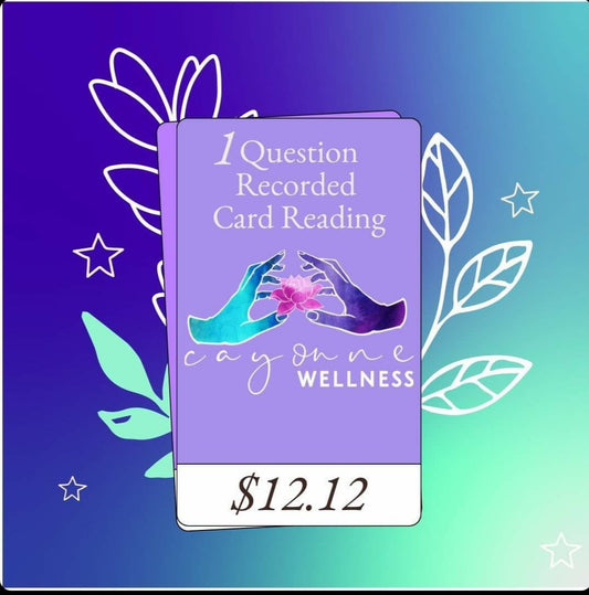 1 Question Oracle Card Reading