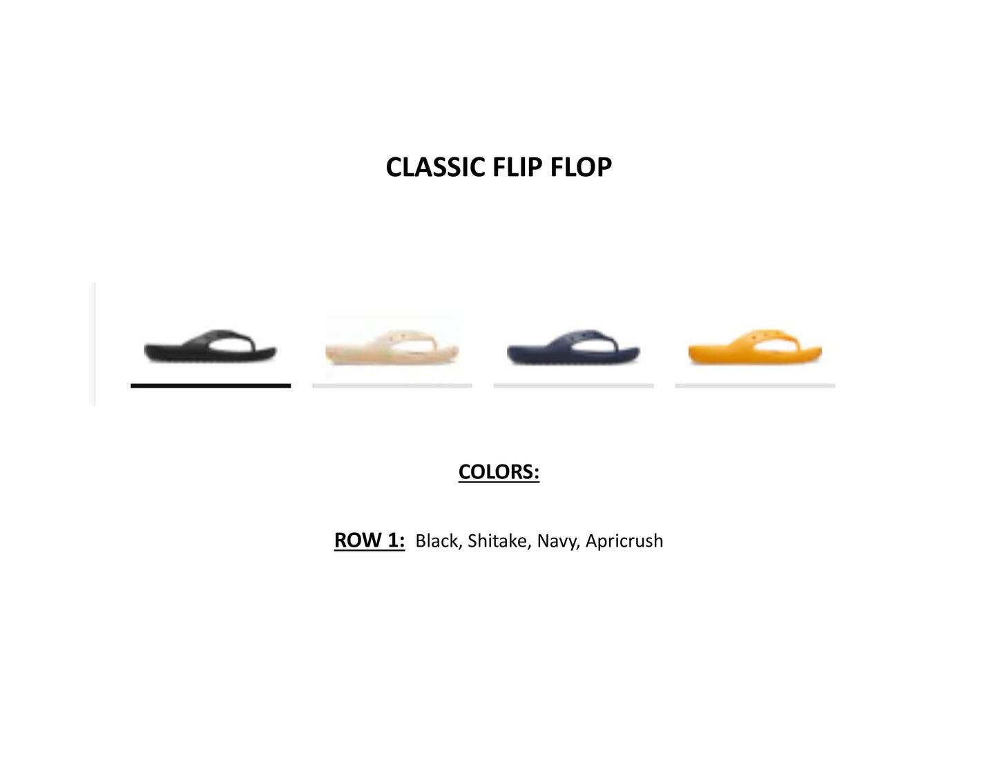 Custom Designed Classic Flip Flop
