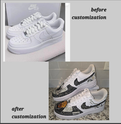Custom Design Only- PROVIDE YOUR OWN SNEAKERS!!!