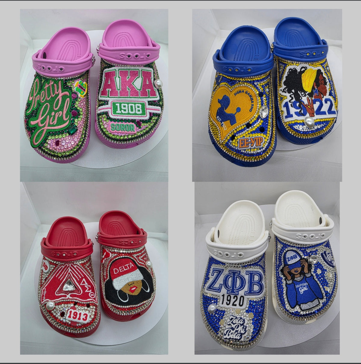 SORORITY COLLECTION- AKA, Delta, Zeta OR Sigma